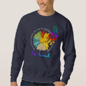 Sei nett | Männer Sweatshirt (Vorderseite)