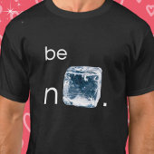 Sei nett (mit Eis) lustig T-Shirt