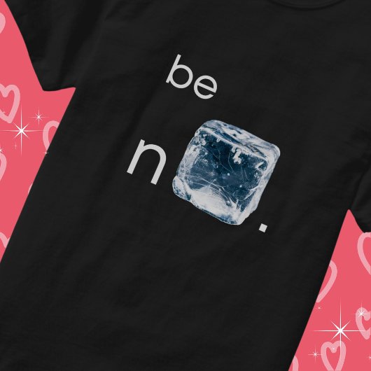 Sei nett (mit Eis) lustig T-Shirt