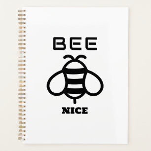 Sei nett mit minimalem Design Planer