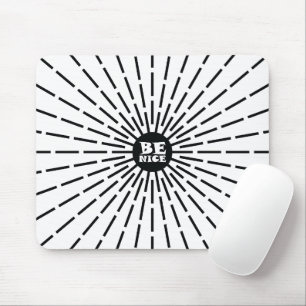 Sei nett mousepad