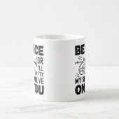 Sei nett oder ich leere meinen Spit Valve Cornet L Kaffeetasse (Mittel)