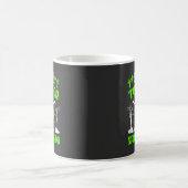Sei nett oder setze ZauberHalloween Hexenkürbiss Kaffeetasse (Mittel)