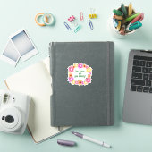 Sei nett oder verschwinde aufkleber (iPad Hülle)
