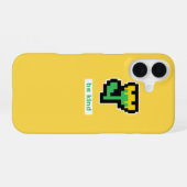 Sei nett Pixel  iPhone 16 Hülle (Rückseite (Horizontal))