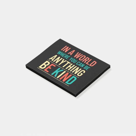 Sei nett post-it klebezettel (angewinkelt)