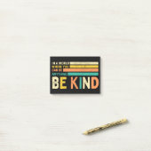 Sei nett post-it klebezettel (Auf Schreibtisch)