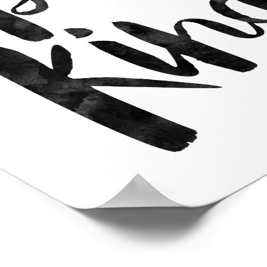 Sei nett poster (Ecke)