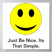 Sei nett poster (Vorne)