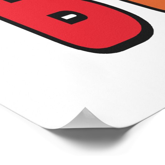 Sei nett poster (Ecke)