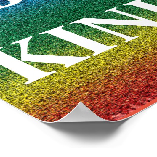 Sei nett poster (Ecke)