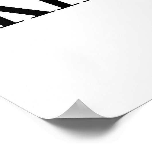 Sei nett poster (Ecke)