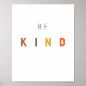 Sei nett! Poster & Prints (Vorne)