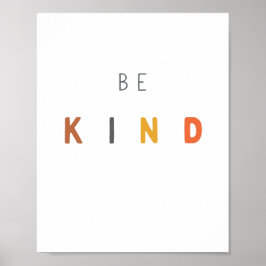 Sei nett! Poster & Prints