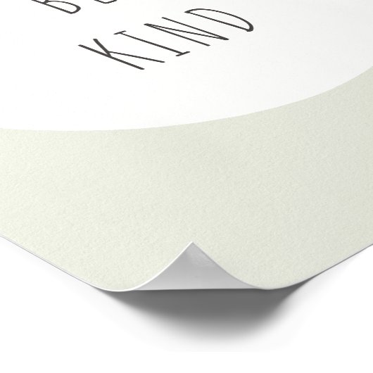 Sei nett! Poster & Prints (Ecke)