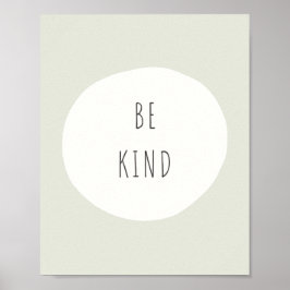 Sei nett! Poster & Prints