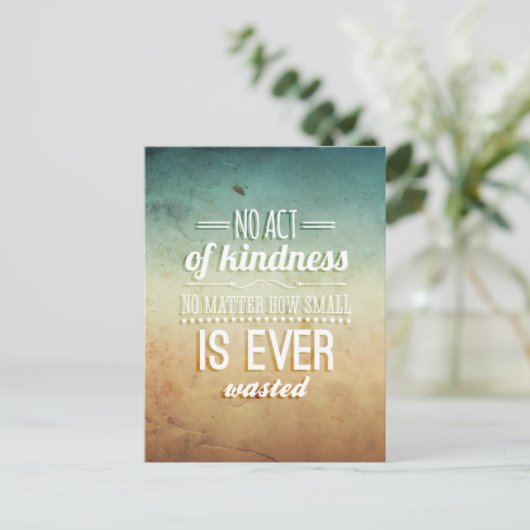 Sei nett postkarte (Stehend Vorderseite)