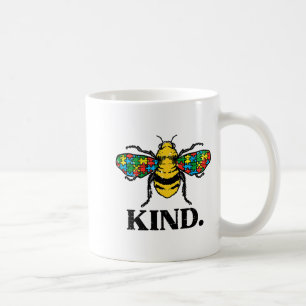 Sei nett Puzzle Süß Autismus-Bewusstsein Akzeptanz Kaffeetasse