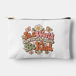 Sei nett Retro Vintage Blumen Kleine Tasche