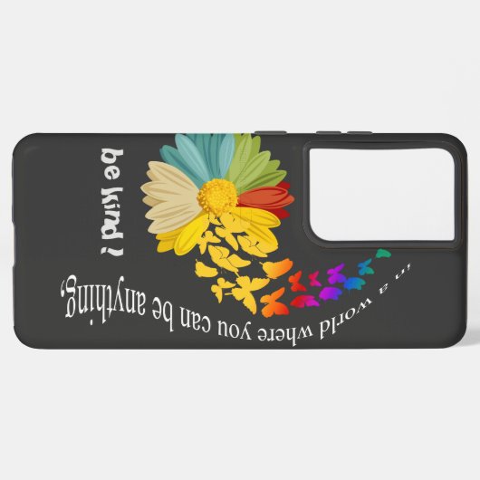 Sei nett | samsung galaxy hülle (Rückseite (Horizontal))