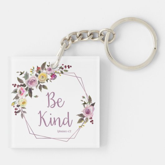 Sei nett schlüsselanhänger (Rückseite)