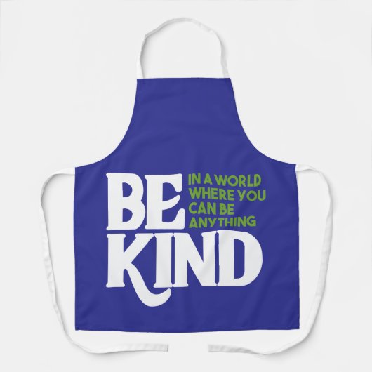 Sei nett schürze (Vorderseite)