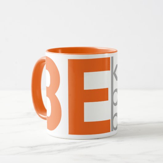 Sei nett, sei mutig, sei tapfer tasse (Vorderseite Links)