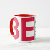 Sei nett, sei mutig, sei tapfere Tasse (Vorderseite Links)