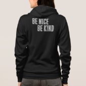 Sei nett, sei netter T - Shirt (Rückseite)