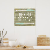 Sei nett, sei tapfer poster (Küche)