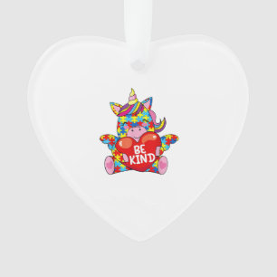Sei nett Shirt Autism Awareness Geschenk Kind Mädc Ornament