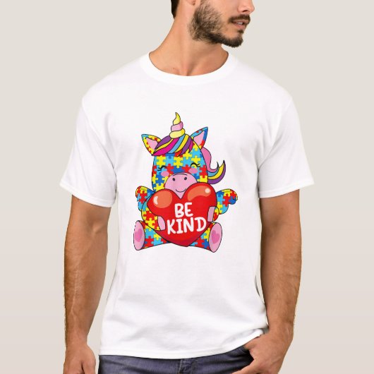 Sei nett Shirt Autismus-Bewusstsein Geschenk Kind (Vorderseite)