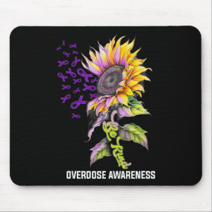Sei nett Sonnenblume Überdosierungsbewusstsein  Mousepad