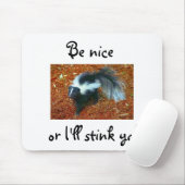 Sei nett, sonst stink ich dir!-mousepad mousepad (Mit Mouse)