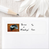 Sei nett, sonst stinke ich dir ein Weihnachtslabel (Insitu)