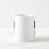 Sei nett, spule VHS Retro zurück Kaffeetasse (Mittel)