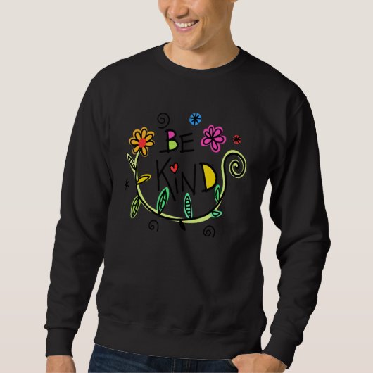 Sei nett sweatshirt (Vorderseite)
