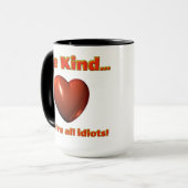 sei nett tasse (Vorderseite Links)