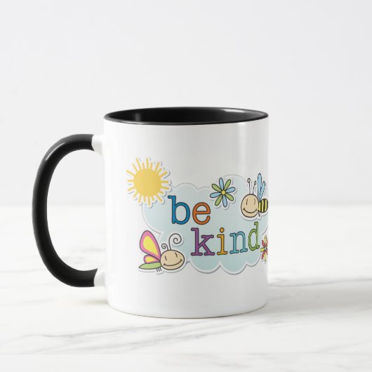 Sei nett Tasse (Links)
