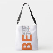 Sei nett tragetaschen mit langen trägern (Rückseite)