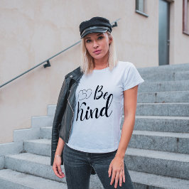 Sei nett TShirts Frauen, lustige Inspirationslehre