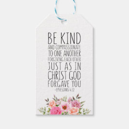 Sei nett und mitfühlend, die Ephesianer 4:32 Geschenkanhänger