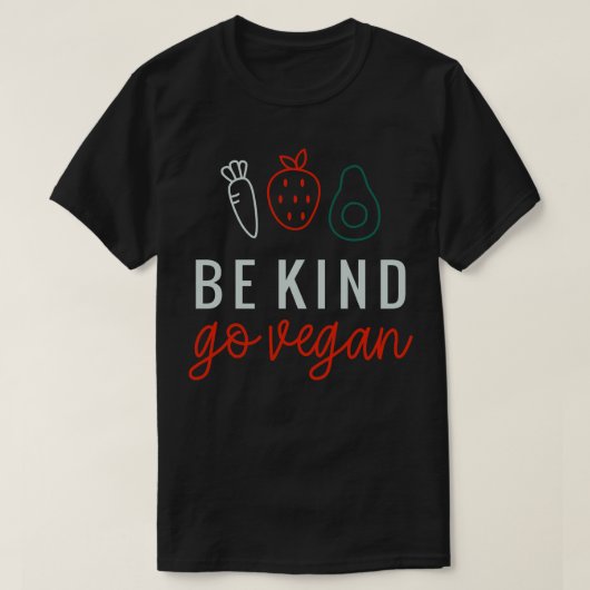 Sei nett Vegan T-Shirt (Design vorne)