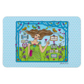 Sei nett zu anderen_Flexible Magnet 6" x 4" (Horizontal)