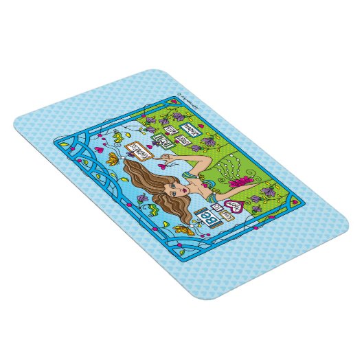 Sei nett zu anderen_Flexible Magnet 6" x 4" (Rechte Seite)