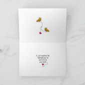 Sei nett zu anderen_Grußkarte Karte (Innenseite)