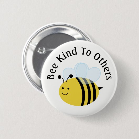 Sei nett zu anderen Hummeln Button (Vorne & Hinten)