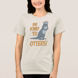 Sei nett zu anderen und anderen! Tri-Blend shirt