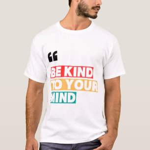 SEI NETT ZU DEINEM GEIST Grafik zur Sensibilisieru T-Shirt