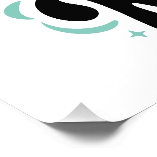 Sei nett zu deinem Geist Poster (Ecke)